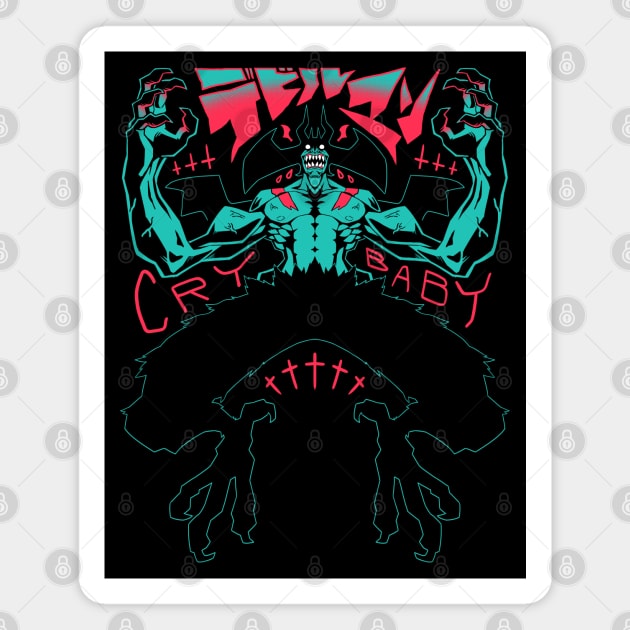 Crybaby - Backprint Magnet by Dicky